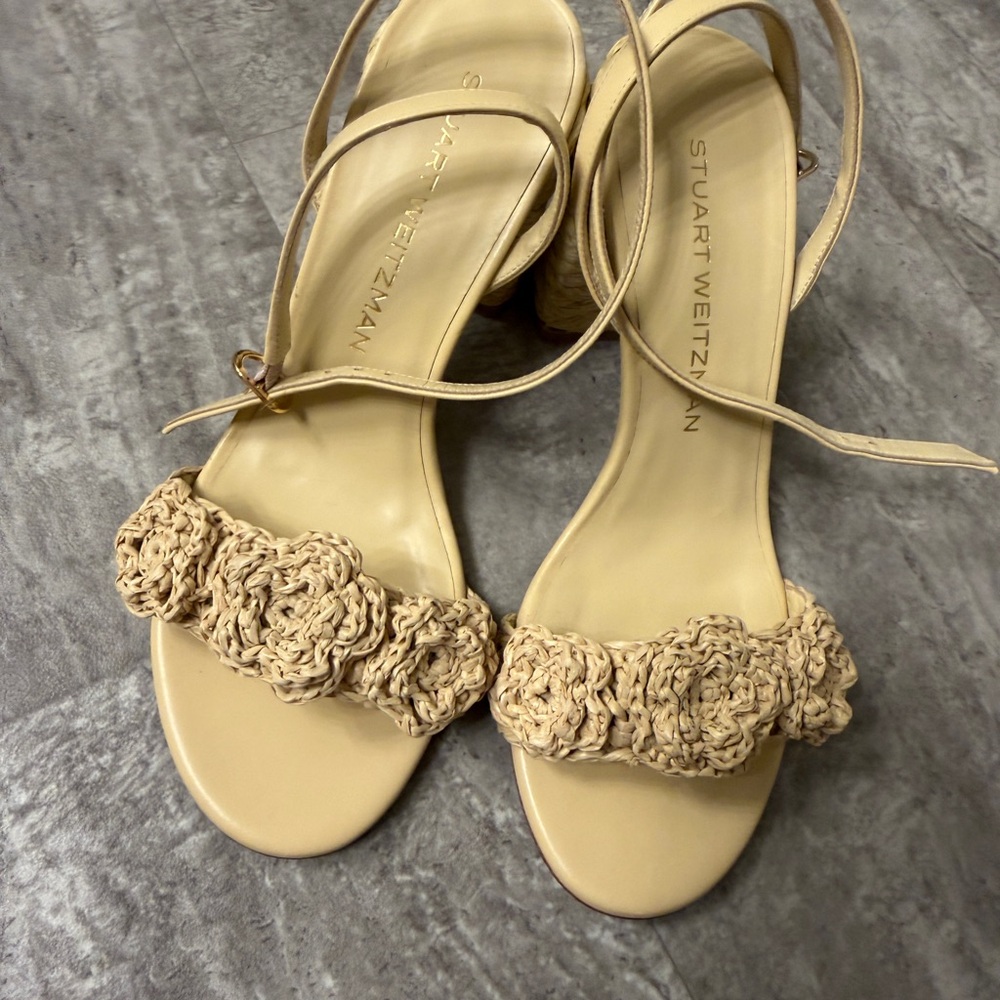 NEW Stuart Weitzman Women's Magnolia Block 85 Sandals 8M - Picture 6 of 15